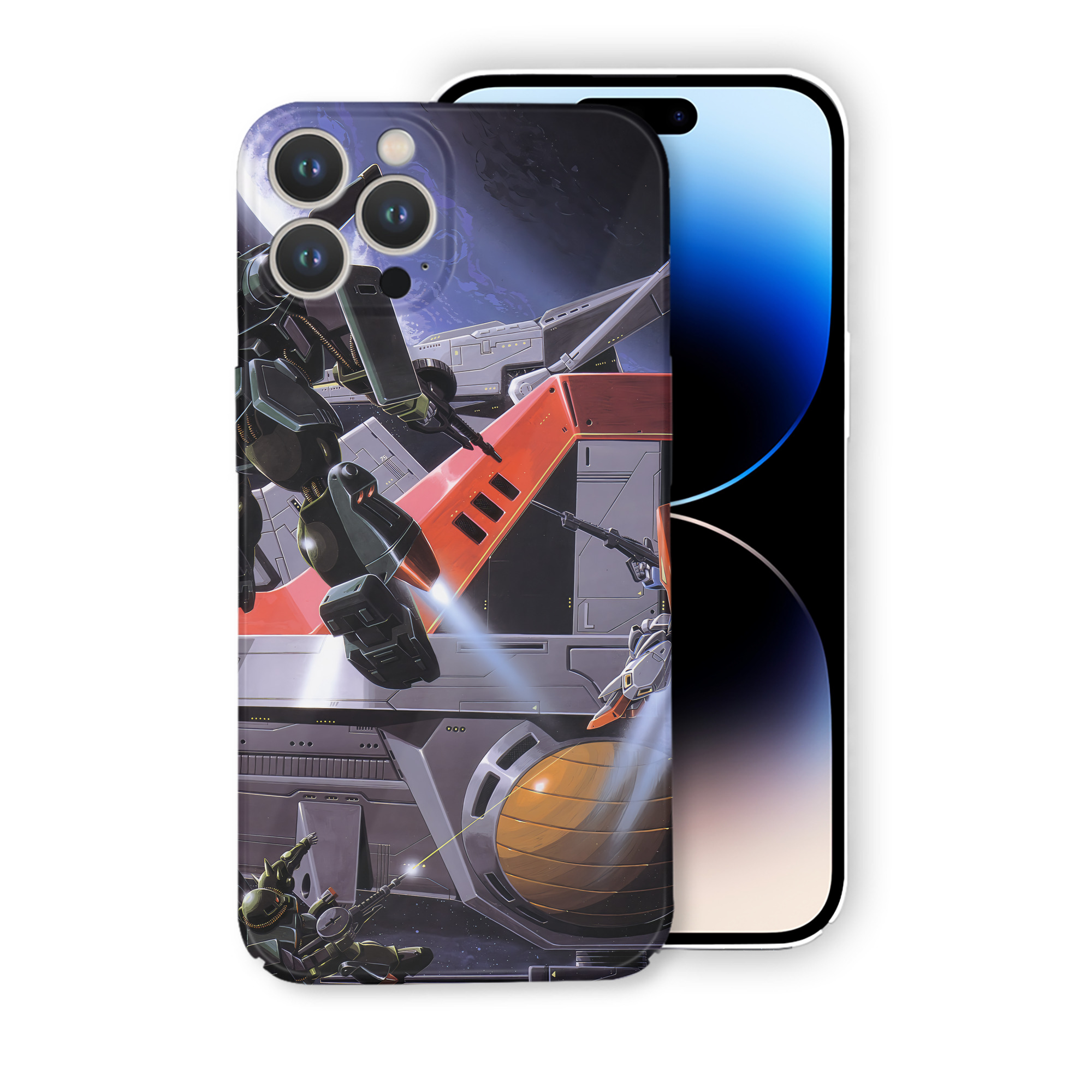 （画像用） 機動戦士ガンダム Mobile Suit Gundam 【iPhone 14シリーズ対応】ハードケース